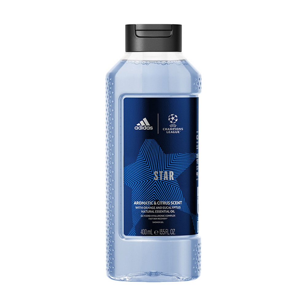 Чоловічий гель для душу Adidas UEFA Champions League Star Shower Gel, 400 мл